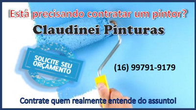 Claudinei Pinturas  Guariba SP
